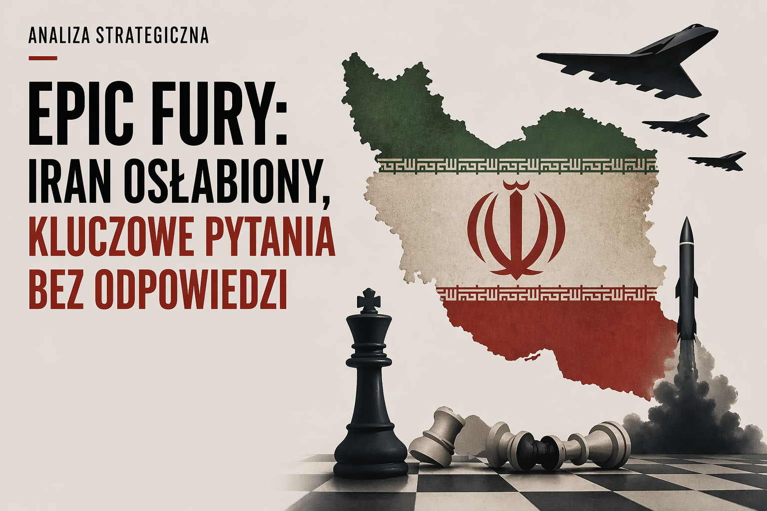 Epic Fury i Roaring Lion: anatomia wojny z Iranem